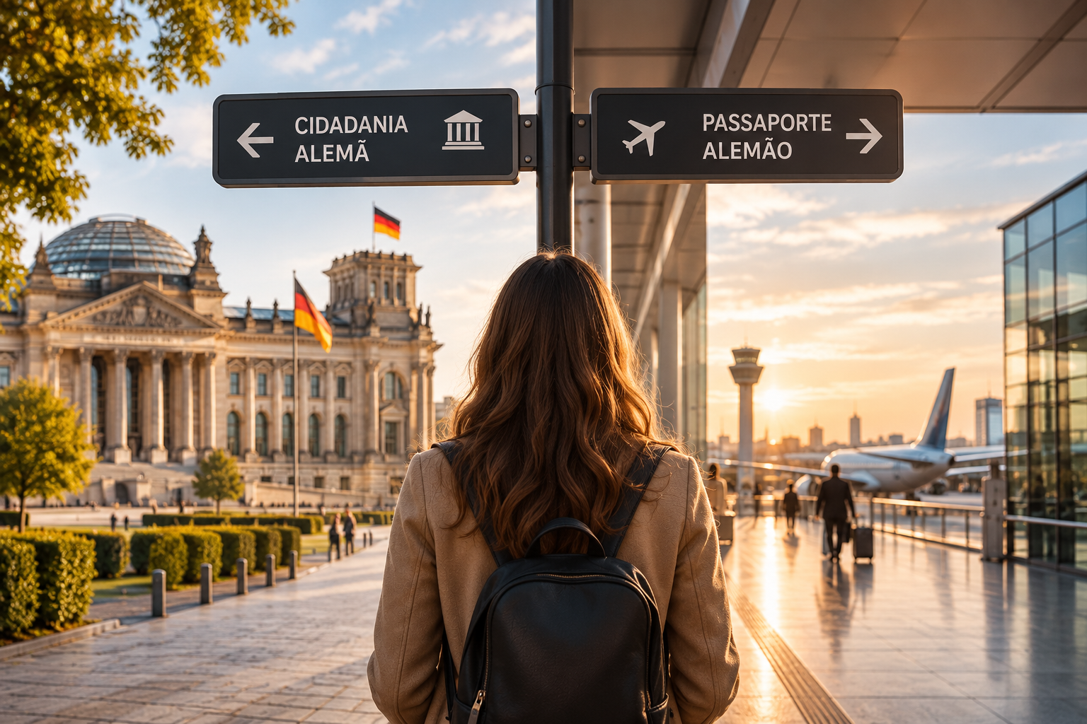 Cidadania alemã e passaporte alemão são a mesma coisa?